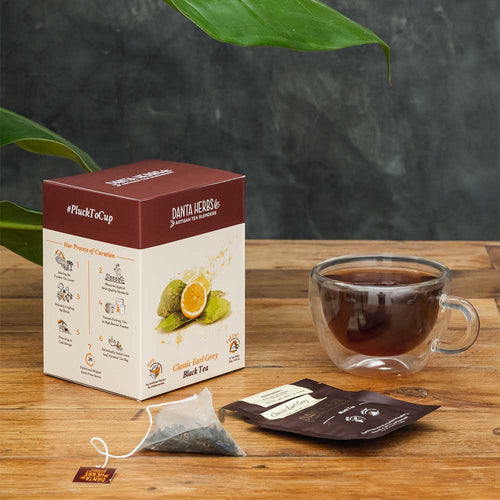 Classic Earl Grey Black Tea - Danta Herbs, Black Tea - tea