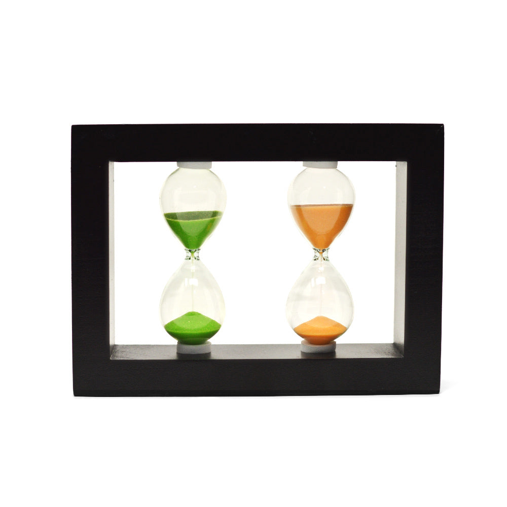 Classic Hourglass Wooden Tea Timer