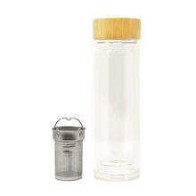 Load image into Gallery viewer, Wooden Boro Double Wall Tumbler - Danta Herbs, Accessories - tea
