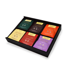 Load image into Gallery viewer, 6 Alluring Wooden Slider Tea Chest - Danta Herbs, Gift Box - tea
