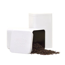 Load image into Gallery viewer, Tin Caddy - White - Danta Herbs, Accessories - tea
