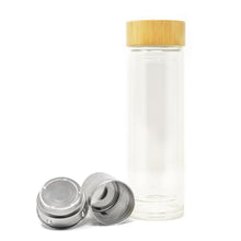 Load image into Gallery viewer, Wooden Boro Double Wall Tumbler - Danta Herbs, Accessories - tea
