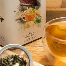 Load image into Gallery viewer, Ginger Mint Green Tea - Danta Herbs, Green Tea - tea
