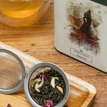 Load image into Gallery viewer, Kashmiri Kahwa Green Tea -Tin Caddy
