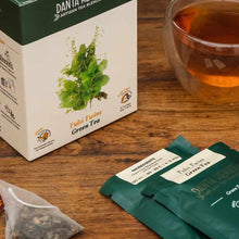 Load image into Gallery viewer, Tulsi Twins Green Tea - Danta Herbs, Green Tea - tea
